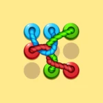 Logo of Tangled Line 3D Knot Twisted android Application 