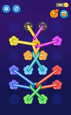 Tangled Line 3D Knot Twisted android App screenshot 11