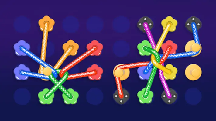 Tangled Line 3D Knot Twisted android App screenshot 16