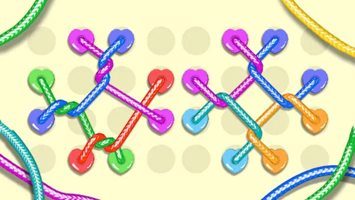 Tangled Line 3D Knot Twisted android App screenshot 17