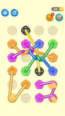 Tangled Line 3D Knot Twisted android App screenshot 22