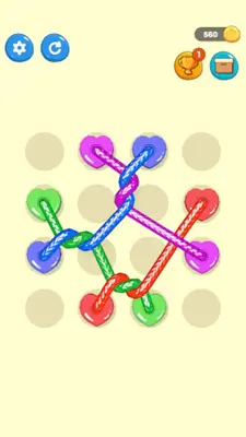 Tangled Line 3D Knot Twisted android App screenshot 23