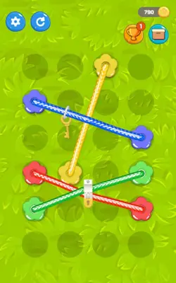 Tangled Line 3D Knot Twisted android App screenshot 5