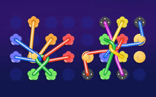 Tangled Line 3D Knot Twisted android App screenshot 8